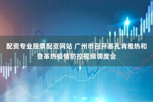 配资专业股票配资网站 广州市召开基孔肯雅热和登革热疫情防控视频调度会